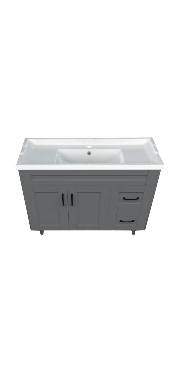 VANITORIO DELUXE 100X47 GRIS