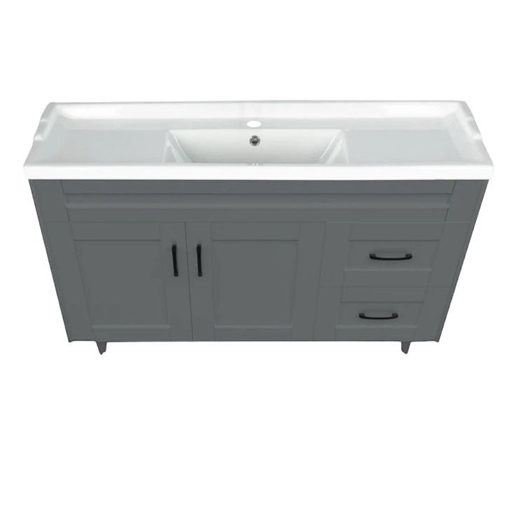 VANITORIO DELUXE 120X47 GRIS