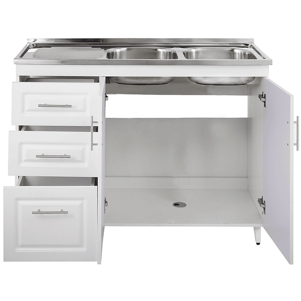 LAVAPLATOS 120X50X90 SEC IZQUIERDO